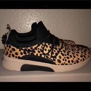 Leopard Print Mark Nason Tennis Shoes Size 9